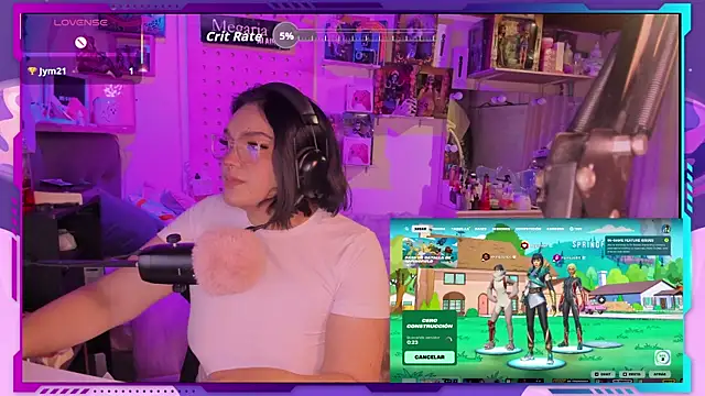 MegariaB online show from 11/02/25, 04:37