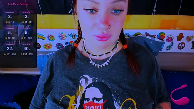 Snapshot of EllieOz chatting on 03/22/25, 01:41 EllieOz online show from 03/22/25, 01:41