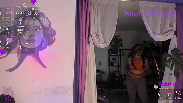 witchviolet online show from 07/04/26, 11:11