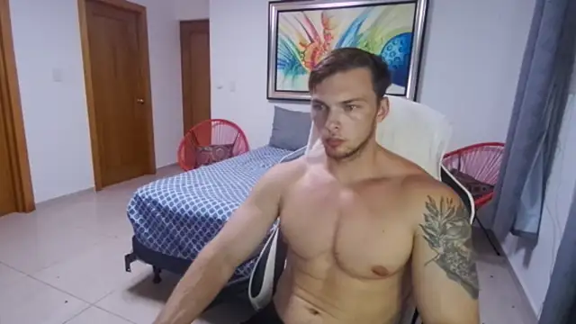 Snapshot of YourHotGreg chatting on 10/08/25, 12:08 YourHotGreg online show from 10/08/25, 12:08