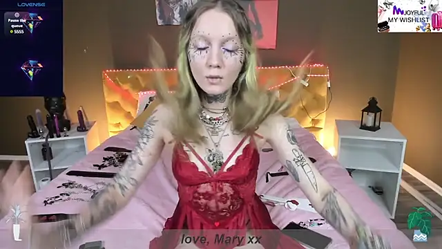 Snapshot of Mary_Xextra chatting on 01/23/25, 02:23 Mary Xextra online show from 01/23/25, 02:23