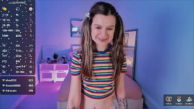 Snapshot of Lil_Amelie chatting on 01/21/25, 05:51 Lil Amelie online show from 01/21/25, 05:51