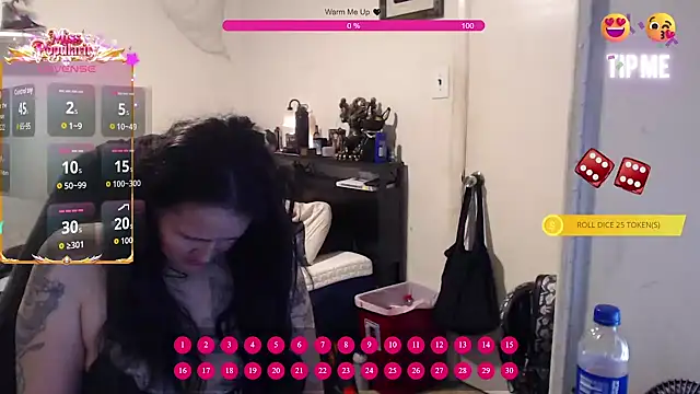 Snapshot of Demonicmiss chatting on 06/14/26, 11:56 Demonicmiss online show from 06/14/26, 11:56