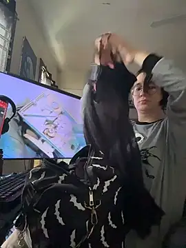 Snapshot of YandereDemon chatting on 10/21/25, 03:24 YandereDemon online show from 10/21/25, 03:24