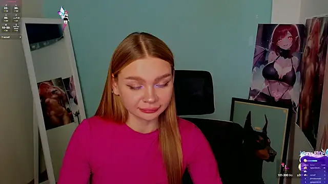 Snapshot of Molly_sweetie chatting on 12/02/24, 10:18 Molly sweetie online show from 12/02/24, 10:18