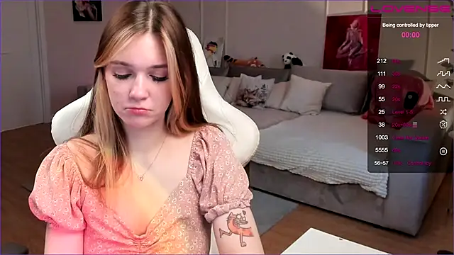 Frau Lina online show from 03/15/26, 03:18