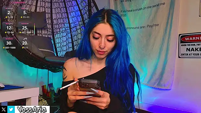 Snapshot of AriaVoss chatting on 05/24/26, 10:37 AriaVoss online show from 05/24/26, 10:37