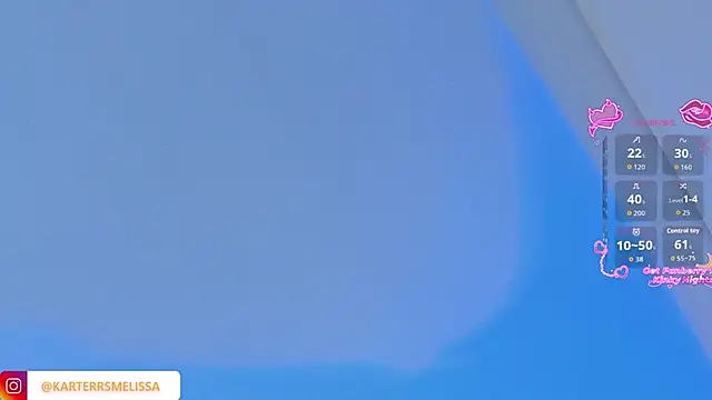 Snapshot of MelissaKarterrs chatting on 03/10/26, 12:21 MelissaKarterrs online show from 03/10/26, 12:21