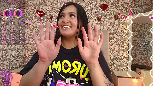 Snapshot of Mellani_tay chatting on 01/31/25, 12:29 Mellani tay online show from 01/31/25, 12:29