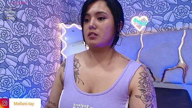Snapshot of Mellani_tay chatting on 03/07/25, 09:51 Mellani tay online show from 03/07/25, 09:51