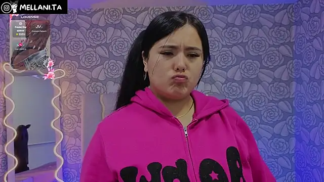 Snapshot of Mellani_tay chatting on 09/20/25, 03:29 Mellani tay online show from 09/20/25, 03:29