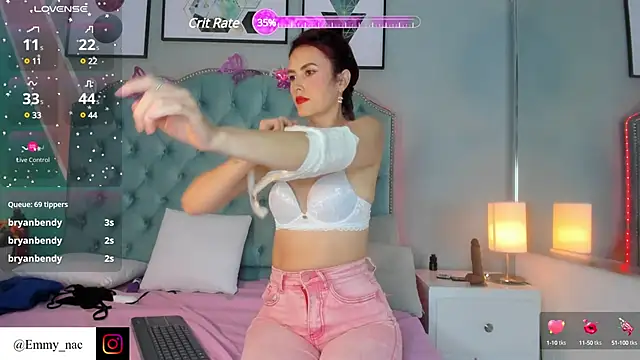 emmy lander online show from 02/12/25, 02:24