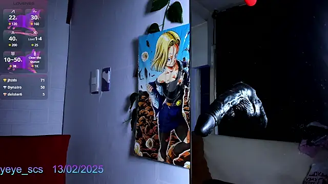 Snapshot of Yeye_scs chatting on 02/13/25, 03:14 Yeye scs online show from 02/13/25, 03:14