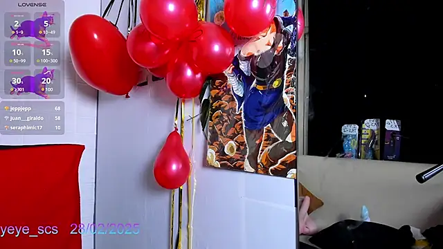 Snapshot of Yeye_scs chatting on 02/28/25, 03:26 Yeye scs online show from 02/28/25, 03:26