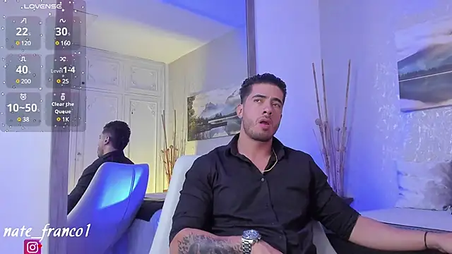 Snapshot of Nate_franco chatting on 01/31/25, 02:37 Nate franco online show from 01/31/25, 02:37