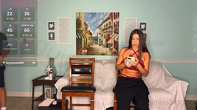 Snapshot of Lilmissbigguy chatting on 10/30/25, 10:54 Lilmissbigguy online show from 10/30/25, 10:54