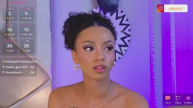 Snapshot of Nahomi_King chatting on 02/14/25, 04:20 Nahomi King online show from 02/14/25, 04:20