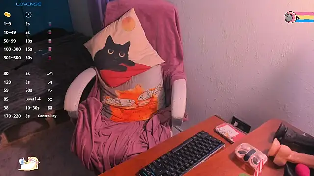 Snapshot of AllisonCatUwU chatting on 01/24/25, 08:00 AllisonCatUwU online show from 01/24/25, 08:00