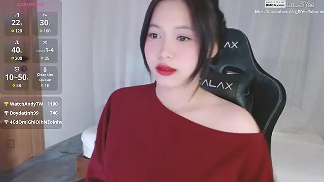 Lin SiYee online show from 01/25/25, 05:30