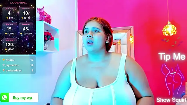 Alanna hot3 online show from 02/04/25, 01:56