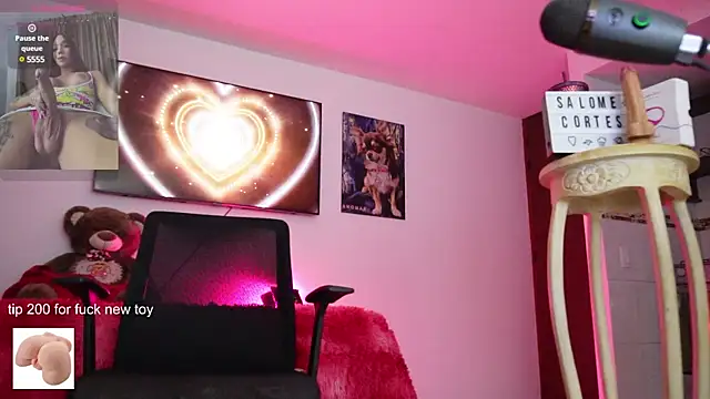 Snapshot of salome_cortes26 chatting on 03/18/25, 01:32 salome cortes26 online show from 03/18/25, 01:32