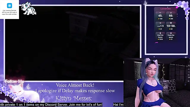 SassyKittyn online show from 10/22/25, 06:13