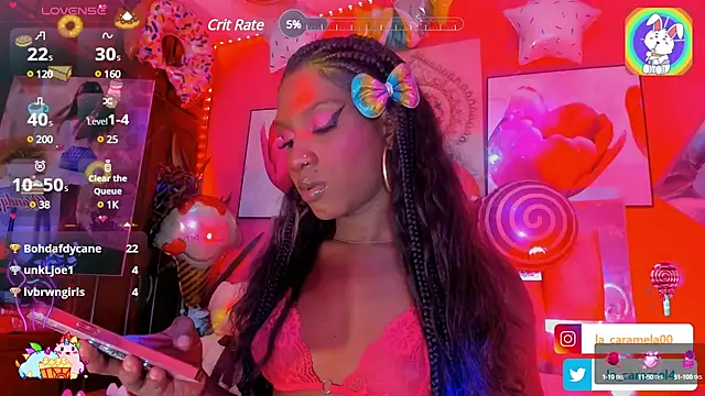 Snapshot of Dulcee_kandy chatting on 03/20/25, 12:32 Dulcee kandy online show from 03/20/25, 12:32