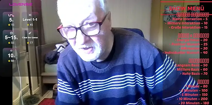 Sammy1660 online show from 04/08/26, 10:37