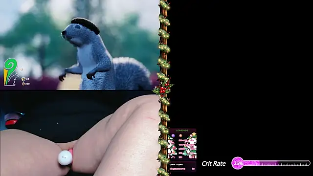 Snapshot of EmGreens chatting on 12/29/24, 09:39 EmGreens online show from 12/29/24, 09:39