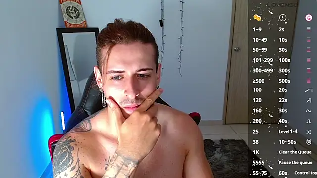 Ares blue online show from 01/28/25, 01:49