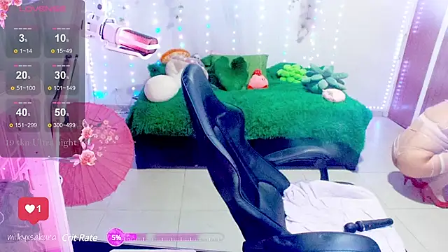 Snapshot of MilkyXSakura chatting on 02/02/25, 03:10 MilkyXSakura online show from 02/02/25, 03:10