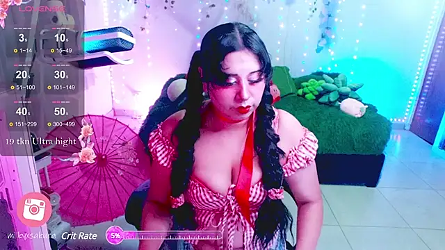 Snapshot of MilkyXSakura chatting on 03/16/25, 02:53 MilkyXSakura online show from 03/16/25, 02:53