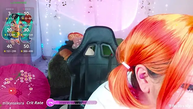 Snapshot of MilkyXSakura chatting on 10/31/25, 02:23 MilkyXSakura online show from 10/31/25, 02:23