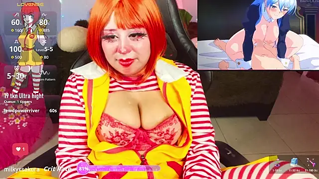 Snapshot of MilkyXSakura chatting on 11/09/25, 11:19 MilkyXSakura online show from 11/09/25, 11:19