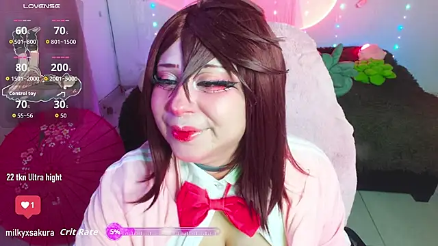 MilkyXSakura online show from 03/07/26, 01:24