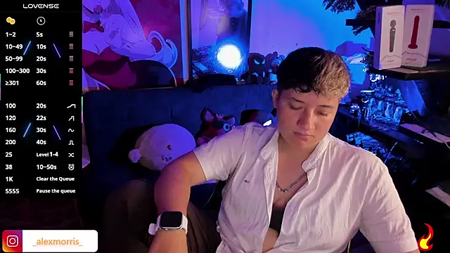 Snapshot of _AlexMorris chatting on 11/27/25, 06:43 AlexMorris online show from 11/27/25, 06:43