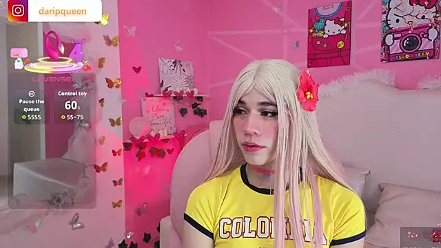 DaripQueen online show from 02/12/26, 03:18