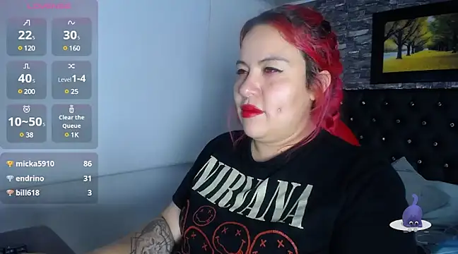 Snapshot of Bruja__Scarlata chatting on 03/18/25, 09:10 Bruja Scarlata online show from 03/18/25, 09:10