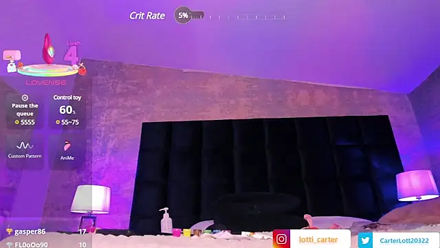 LottiCarter online show from 03/07/25, 06:13