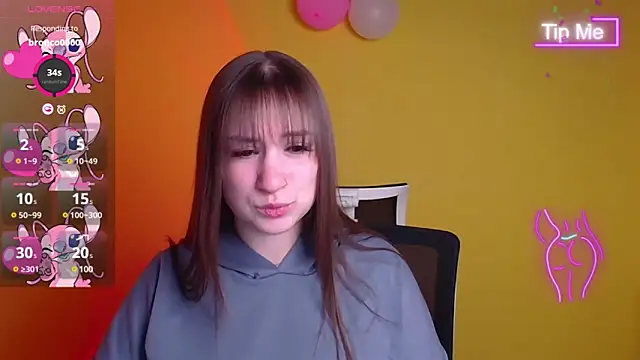 Evelina GG online show from 02/25/25, 06:47