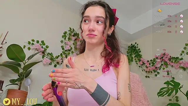 Snapshot of MyLou_ chatting on 02/02/25, 04:00 MyLou online show from 02/02/25, 04:00