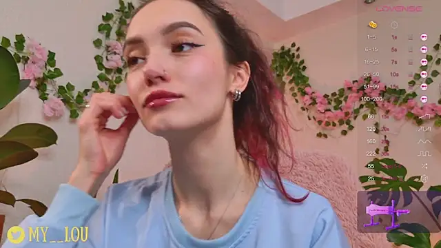 Snapshot of MyLou_ chatting on 02/15/25, 07:28 MyLou online show from 02/15/25, 07:28