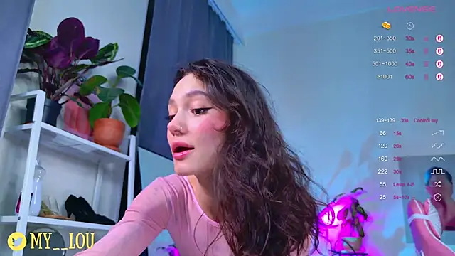 Snapshot of MyLou_ chatting on 10/23/25, 03:11 MyLou online show from 10/23/25, 03:11