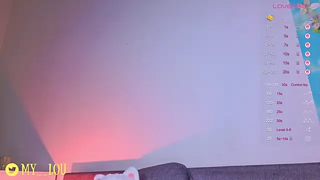 Snapshot of MyLou_ chatting on 11/24/25, 03:23 MyLou online show from 11/24/25, 03:23