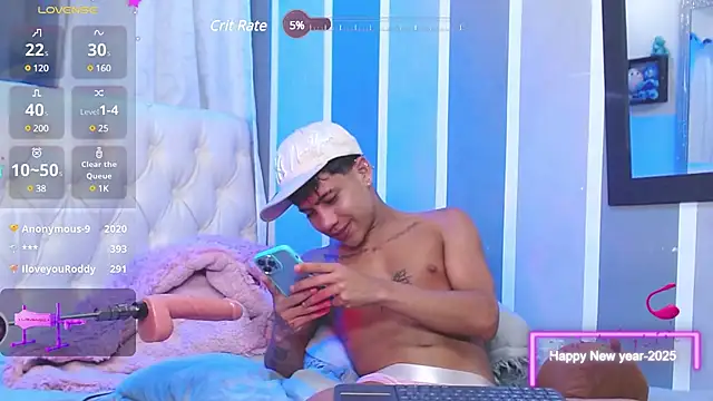 Sexys Boys Hot1 online show from 01/10/25, 08:51