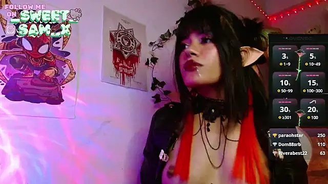 Snapshot of sweet_Samx chatting on 02/05/25, 09:25 sweet Samx online show from 02/05/25, 09:25