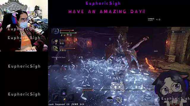 EuphoricSigh online show from 04/21/26, 03:39