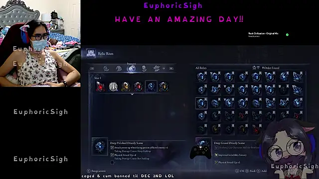 EuphoricSigh online show from 07/22/26, 05:49