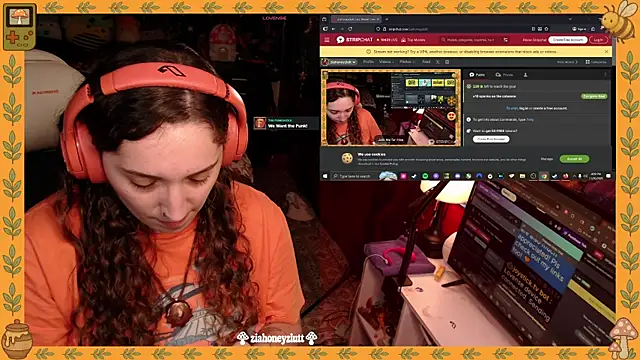 ziahoneyzlutt online show from 11/21/25, 12:10