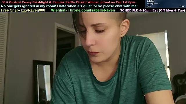 IsabelleRaven online show from 02/23/26, 11:02